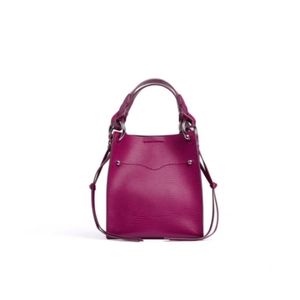 New REBECCA MINKOFFKate Mini Tote In Dark Raspberry.   7